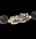 Bracelet Pixiu en Argent 925 et Obsidienne : Votre Allié pour l’Abondance